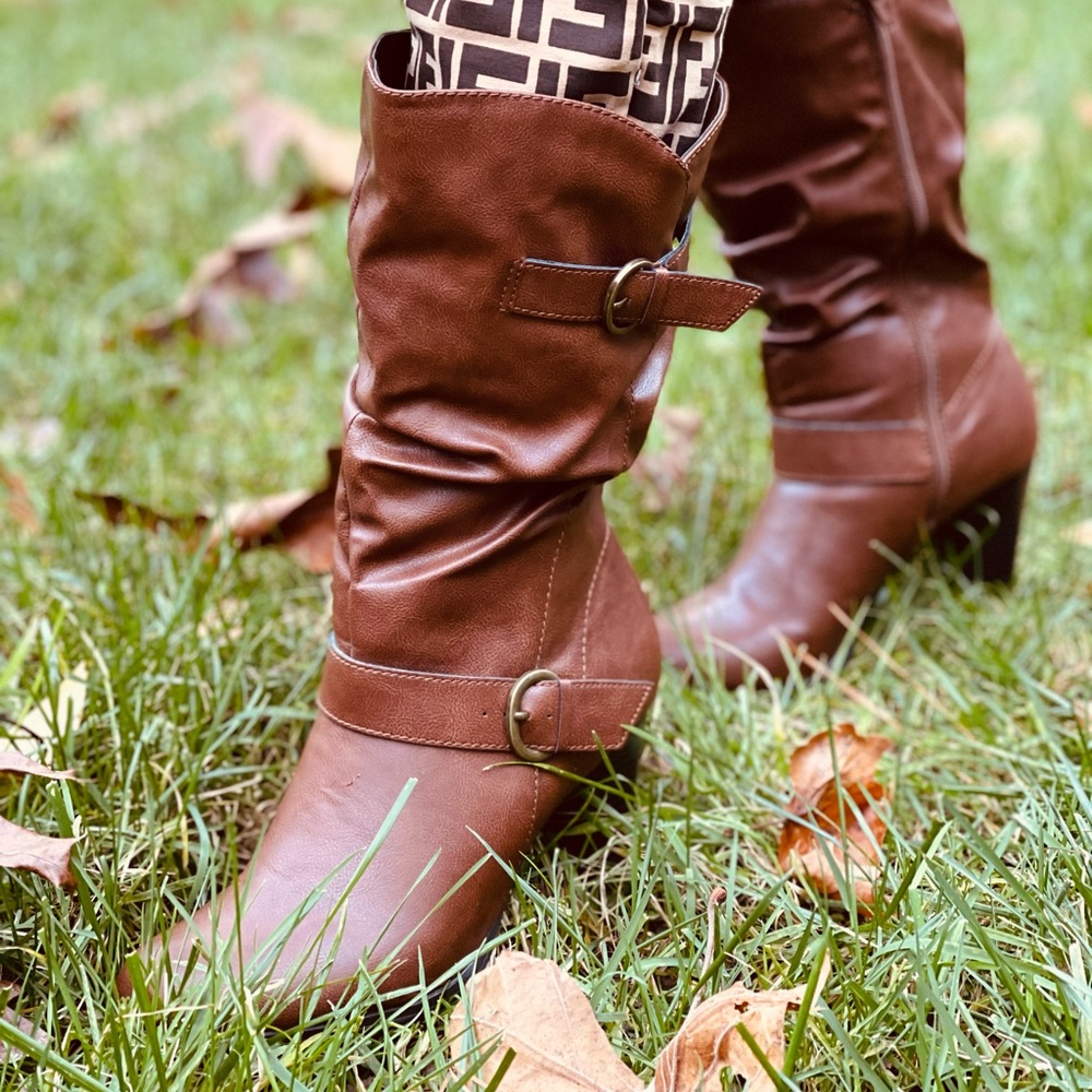 Pre loved Brown long boots